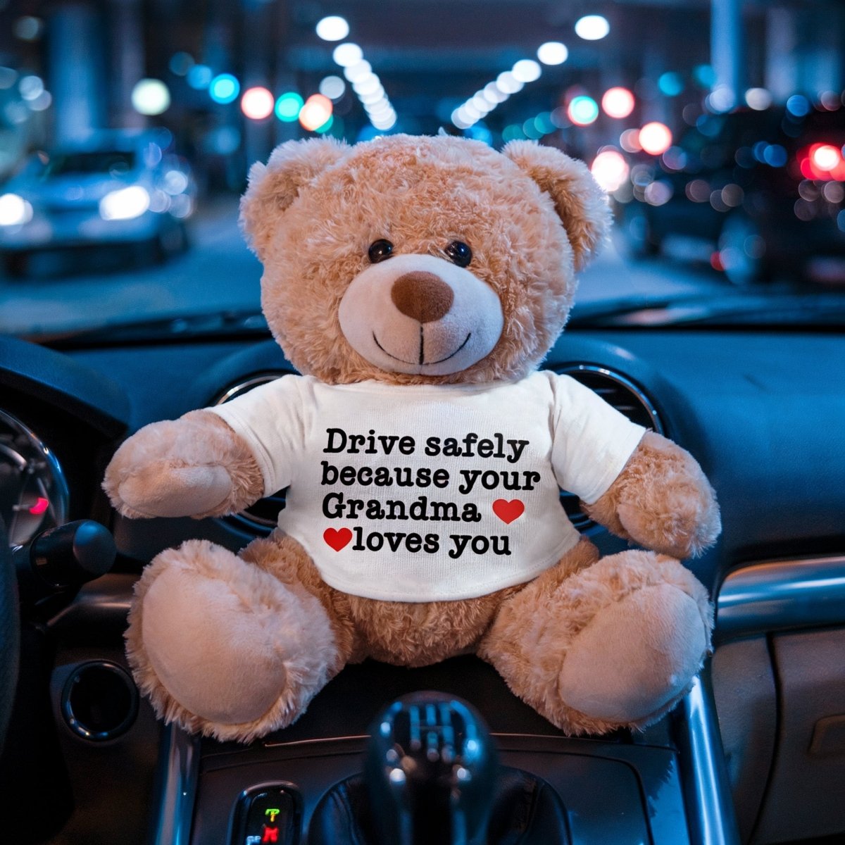 Drive Safely Custom Bear - Christmas Gift - Furrsy