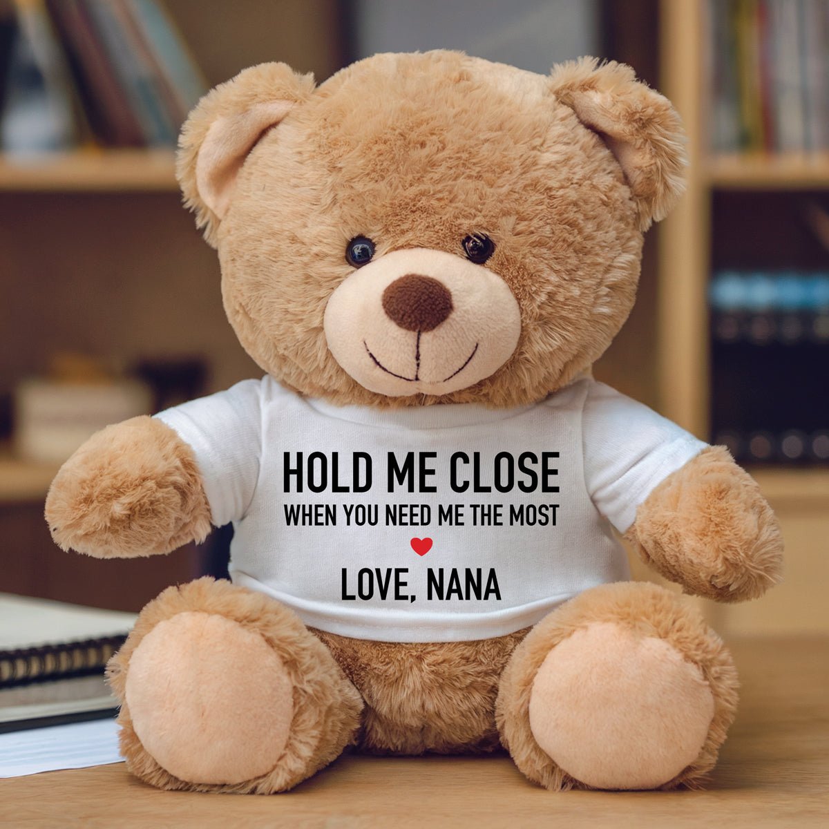 Hold me close when you need me the most - Custom Bear Christmas Gift - Furrsy