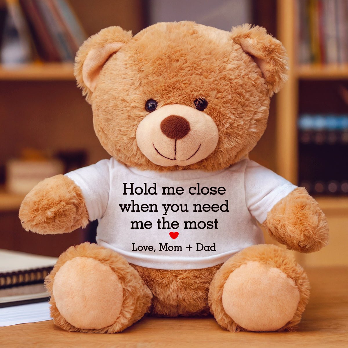 Hold me close when you need me the most - Custom Bear Christmas Gift - Furrsy